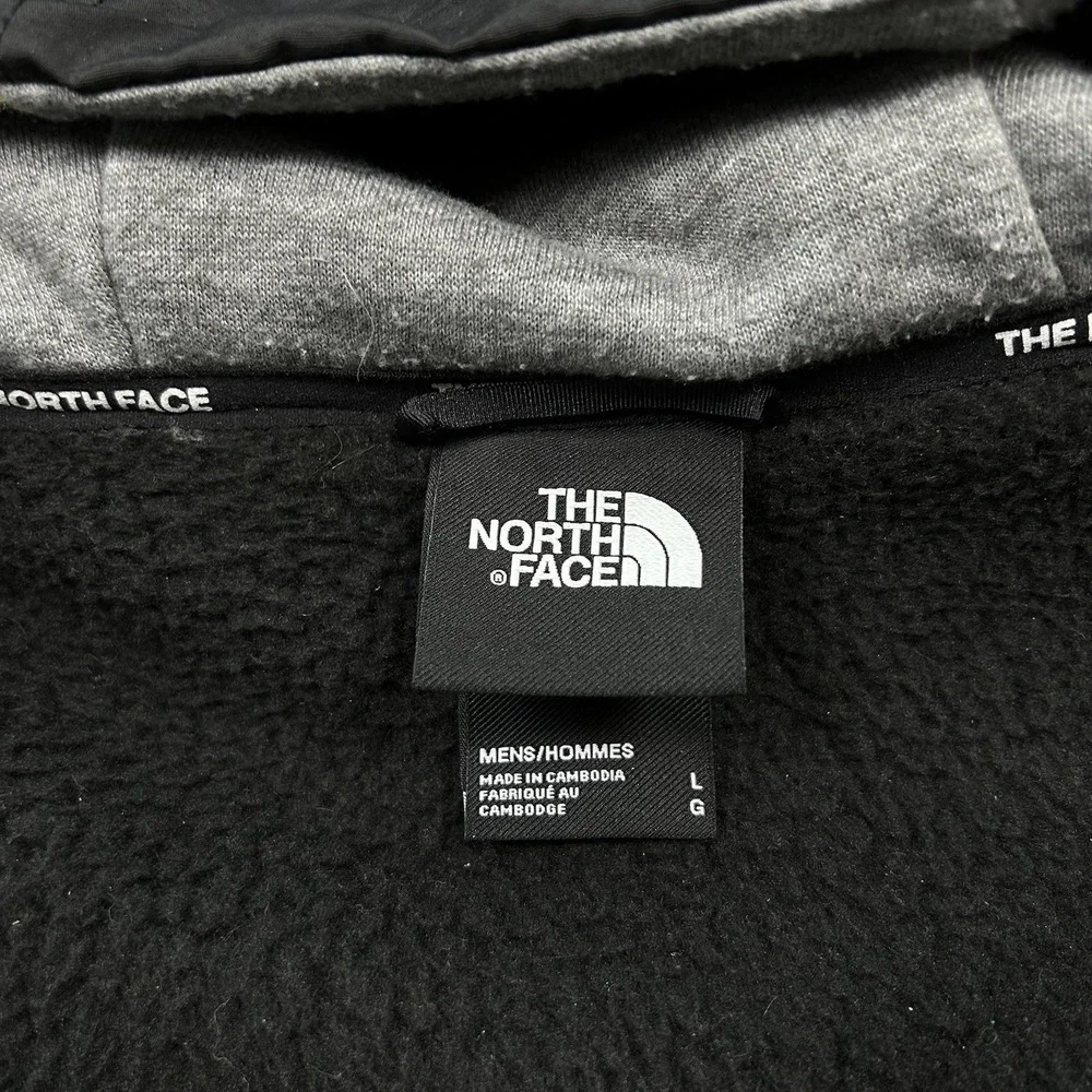 The North Face Highrail Fleece Jacket 2.0 Men's Large Hooded Zip Pockets